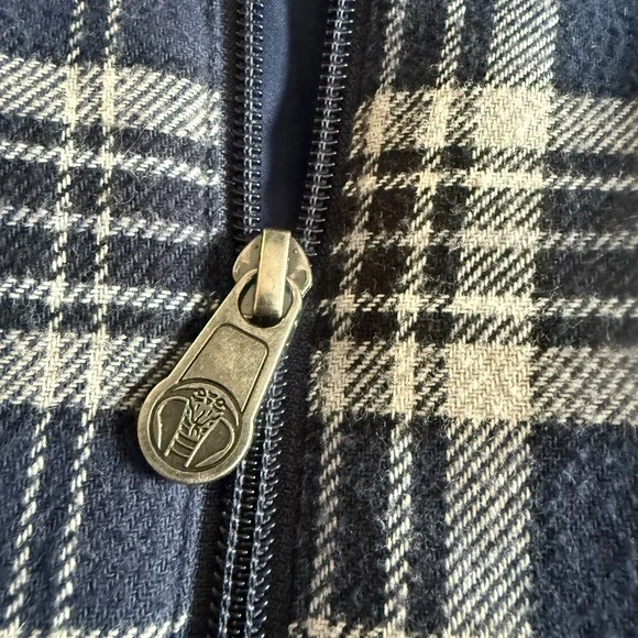 Broken Promises Plaid insulated shirt jacket with Devil Graphic
